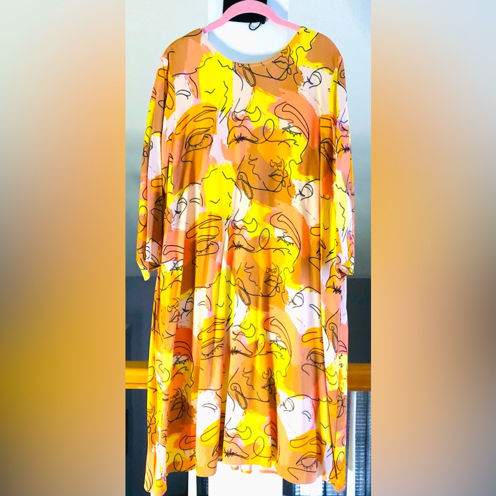 Sassy Jones Vintage Face Design Dress - Picture 2 of 3